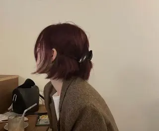 ミディアム *⋆꒰ঌまろやか暖色 まな🥣🪽のヘアスタイル