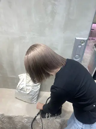 ミディアム カラー 🍈yurina 福岡/パーマ🍈のヘアスタイル