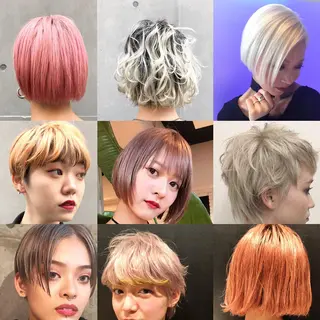 ショート カラー 🎨ショートの神様 /神評価🎨原田公祐のヘアスタイル
