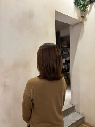 ミディアム 和泉市/mahae/ 齋藤のヘアスタイル