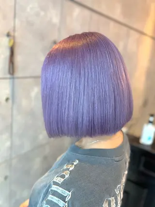 ミディアム カラー 🌈インナーカラー ‘ショウマ’🌈のヘアスタイル
