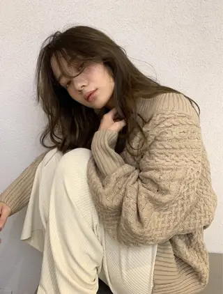 ロング カラー ショートモデル募集中 ヨシノヒメカのヘアスタイル