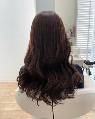 ミディアム カラー パーマ ヘアアレンジ メンズ キッズ ネイル マツエク・マツパ 🫧垢抜けヘア🫧 SHIORIのヘアスタイル