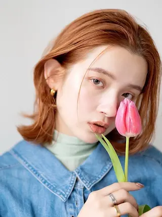 カラー teddy（テディ）所属・村瀬 茜のヘアスタイル