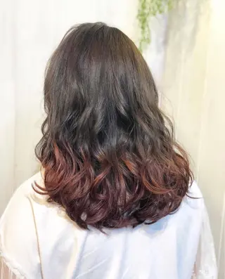 セミロング カラー charme【 シャルム 】所属・ボブ/レイヤー/ nanamiのヘアスタイル