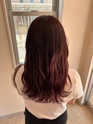 セミロング カラー JLICA HAIRサンフラワー通り店所属・佐藤 力のヘアスタイル