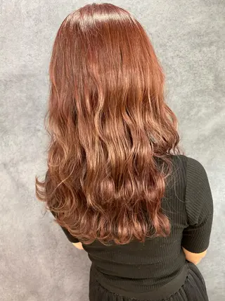 ロング カラー ヘアアレンジ メンズ キッズ ネイル マツエク・マツパ GO TODAY SHAiRE SALON所属・透明感カラー🤎 ゆりのヘアスタイル