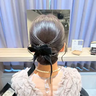 ロング ヘアアレンジ ヘアメイク専門サロンFelice所属・褒められヘアメイク ‎🤍みおのヘアスタイル