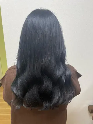 ロング カラー 2do☁️ ワタナベ アヤのヘアスタイル