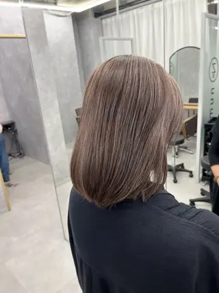 ミディアム カラー yuri🌼 N°＋uta*天王寺のヘアスタイル