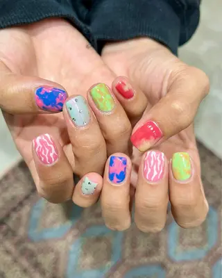 ネイル Cleo 名古屋駅店 🖤Seraのネイルデザイン