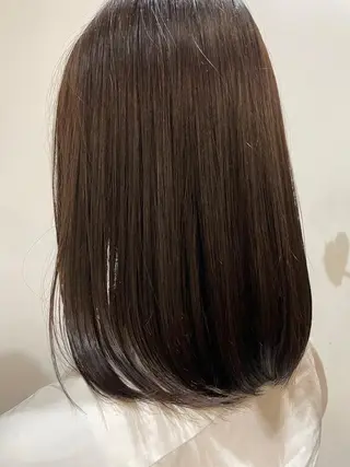 セミロング カラー 艶カラー/レイヤー 🦋AKARI🦋のヘアスタイル