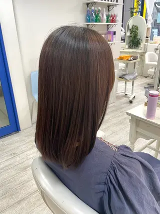 セミロング 新籾 尚哉のヘアスタイル