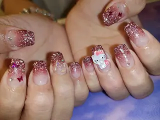 ネイル 💜bora .のネイルデザイン