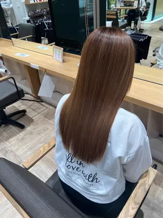 ロング カラー 髪質改善・艶カラー 加茂瑞希のヘアスタイル