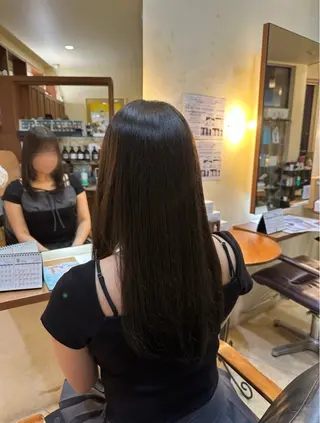 ロング カラー hair &make RIHGA 荒井店所属・hoshi mayuのヘアスタイル
