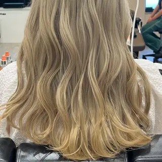 ロング カラー カラー/韓国レイヤー /ブリーチ/hinaのヘアスタイル