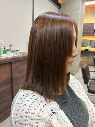 ミディアム 美容室attraitアトレ辻堂店所属・荒沢 瑛🦮のヘアスタイル