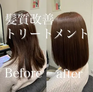 ミディアム 【酸性ストレート】 宮下和明のヘアスタイル