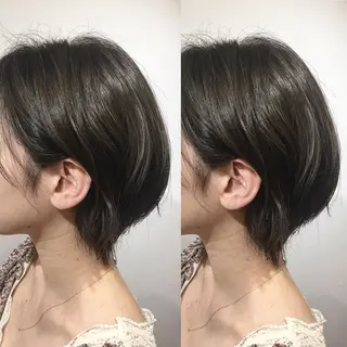 ショート カラー box mico. mutsumiのヘアスタイル