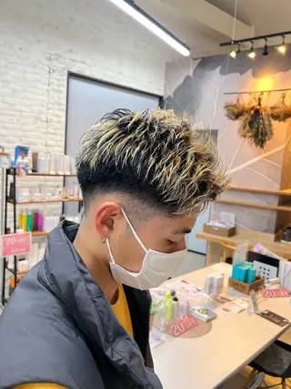 ショート 池本 勇大のヘアスタイル