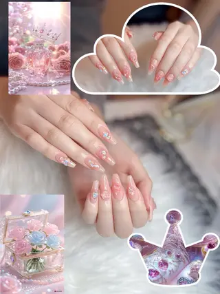 ネイル le luxe nails所属・あやね あんなのネイルデザイン