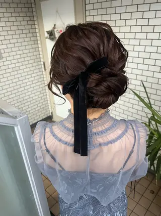 ヘアアレンジ 大人可愛いヘアメイク 💋🧚‍♀️しずかのヘアスタイル