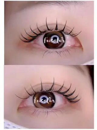 マツエク・マツパ Lash by foi大久保のマツエク・マツパデザイン