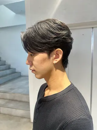 ショート メンズ ハイトーン/ メンズヘア/櫻本🌐のヘアスタイル