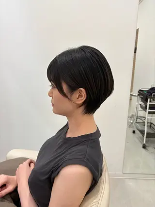 ショート adorableリバーサイド千秋店所属・【アドラーブル】反町 萌のヘアスタイル