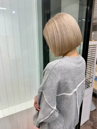 ショート 佐野 彩華のヘアスタイル