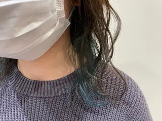 ミディアム カラー Amour なぐらのヘアスタイル