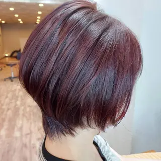 ショート カラー 野呂 隼人のヘアスタイル