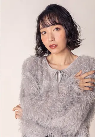 ミディアム パーマ 大人女性を美しく✱ 吉祥寺BRING近藤のヘアスタイル