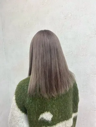 セミロング 艶カラー🌟 kanonのヘアスタイル