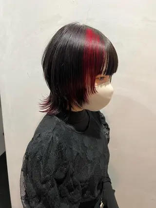 ミディアム カラー Ryo リョウのヘアスタイル