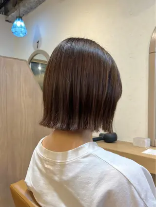 ショート カラー 神戸ボブ✂️ ioe三宮/田 伸佳のヘアスタイル