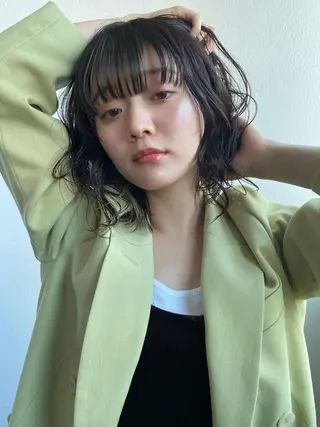 ミディアム カラー ✨ハイトーン指名No .1✨MORIOのヘアスタイル