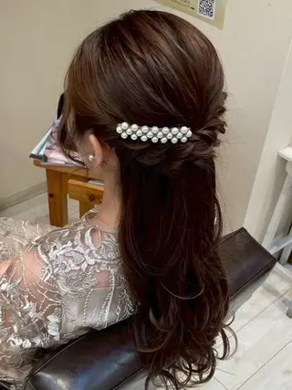 ヘアアレンジ 寒色/ブルーブラック 🐺❄️/ yuu.のヘアスタイル