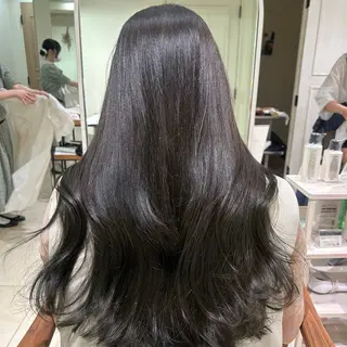 ロング カラー 髪質改善 竹川裕太のヘアスタイル