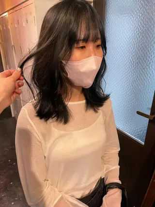 ミディアム 韓国 / 中国ヘア 🦋Noniのヘアスタイル