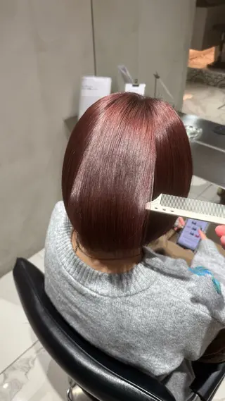 ショート 🫆似合わせカラー/ ケアカラー/泰玖のヘアスタイル