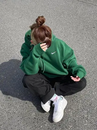 カラー 抜け感hair⛓️ MaYU/ブリーチのヘアスタイル