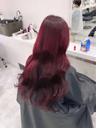 ロング カラー モテかわ♡ガーリー Chinatsu🎀のヘアスタイル