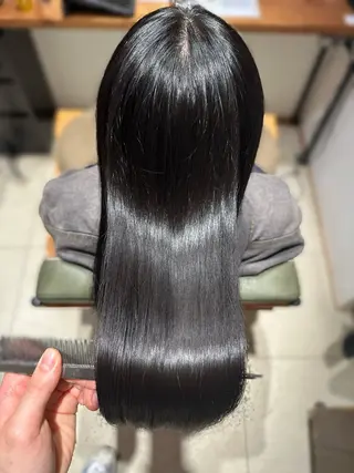 ロング 為頭 りたのヘアスタイル