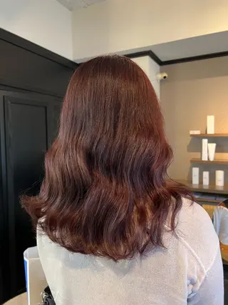 ミディアム カラー VISEO ／ Suzuのヘアスタイル