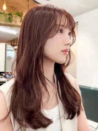 ロング 田中 元規のヘアスタイル