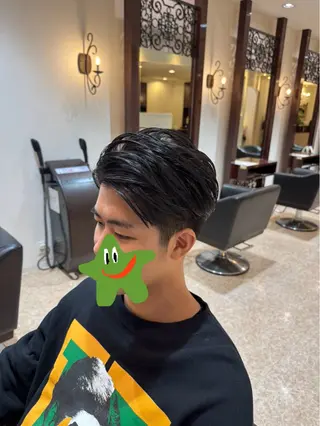 メンズ 郷右近 すずのヘアスタイル