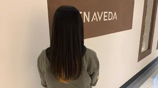 ロング カラー 🧸 仲間ひめかのヘアスタイル