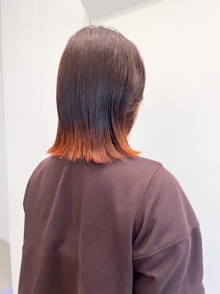 ミディアム カラー 似合わせカット🫧 /パーマRINAのヘアスタイル